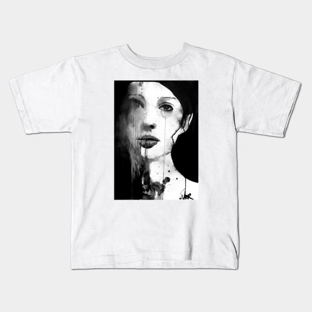 Longing Kids T-Shirt by Loui Jover 